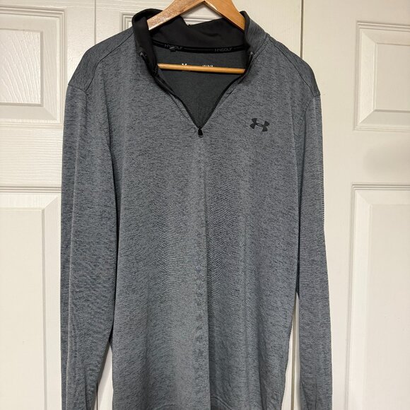 Men's Under Armour Quarter-Zip Golf Pullover - Picture 2 of 4